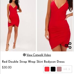 Sexy Red Bodycon Dress